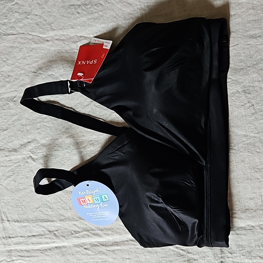 Spanx black nursing bra llelujah size Xlarge - Picture 4 of 16